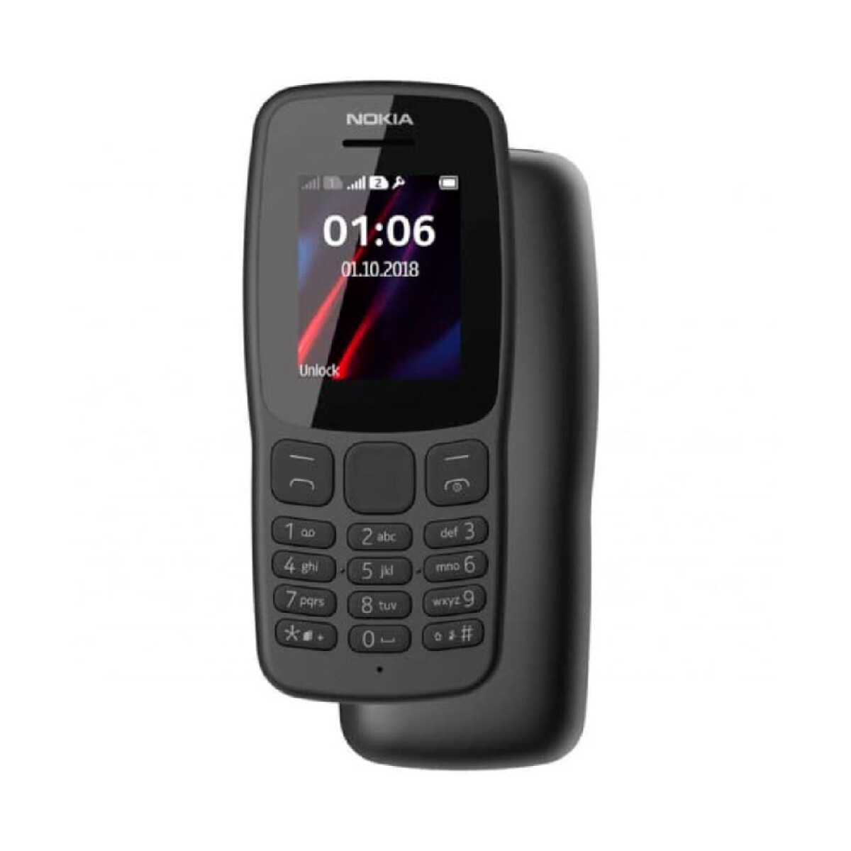 Nokia 106 (2018) 4 Mb Gris Oscuro 4 Mb Ram 