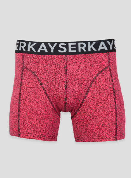 BOXER DE ALGODÓN ESTAMPADO ROSA CORAL