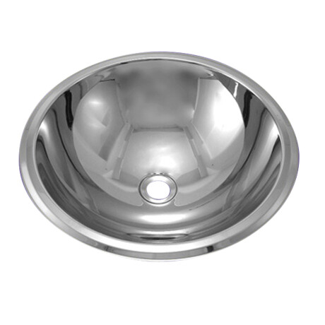 Pileta de baño Redonda Pulida Sin Valvula 30X11.5Cm De Baño 000