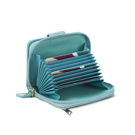 Billetera Paloma Aguamarina