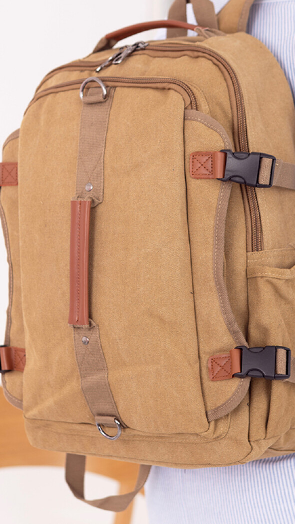 MOCHILA CANVAS HIMALAYA KAKI
