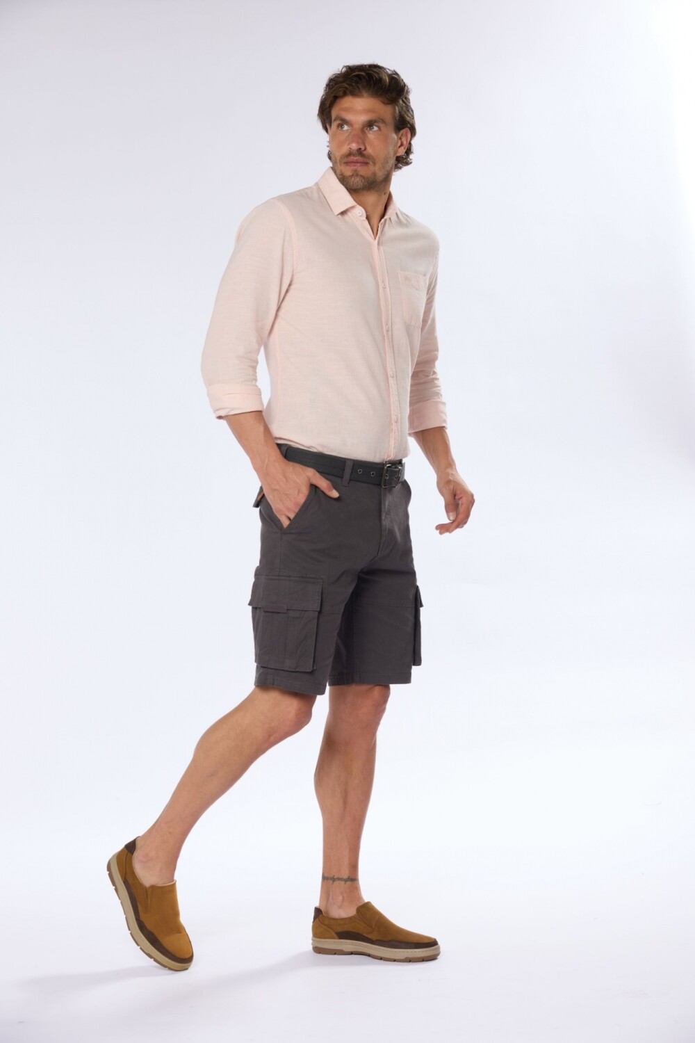 BERMUDA CARGO Gris