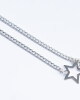Pulsera star PLATEADO