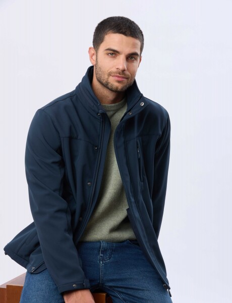 CAMPERA DE NEOPRENO Azul