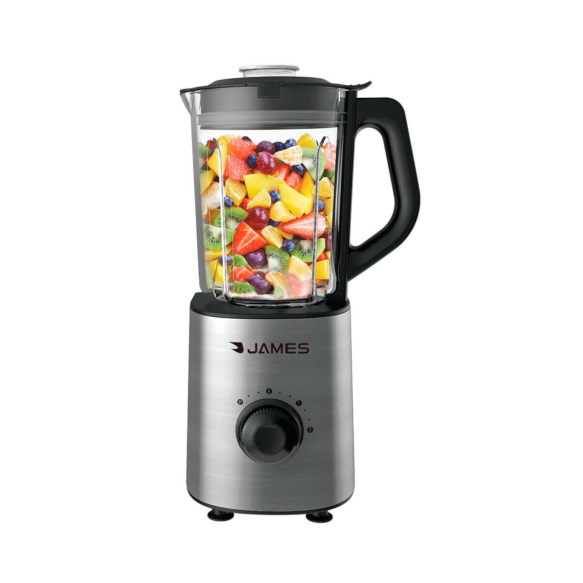 Licuadora Con Jarra De Vidrio 1.5 Lts. Inox James Ljvv 