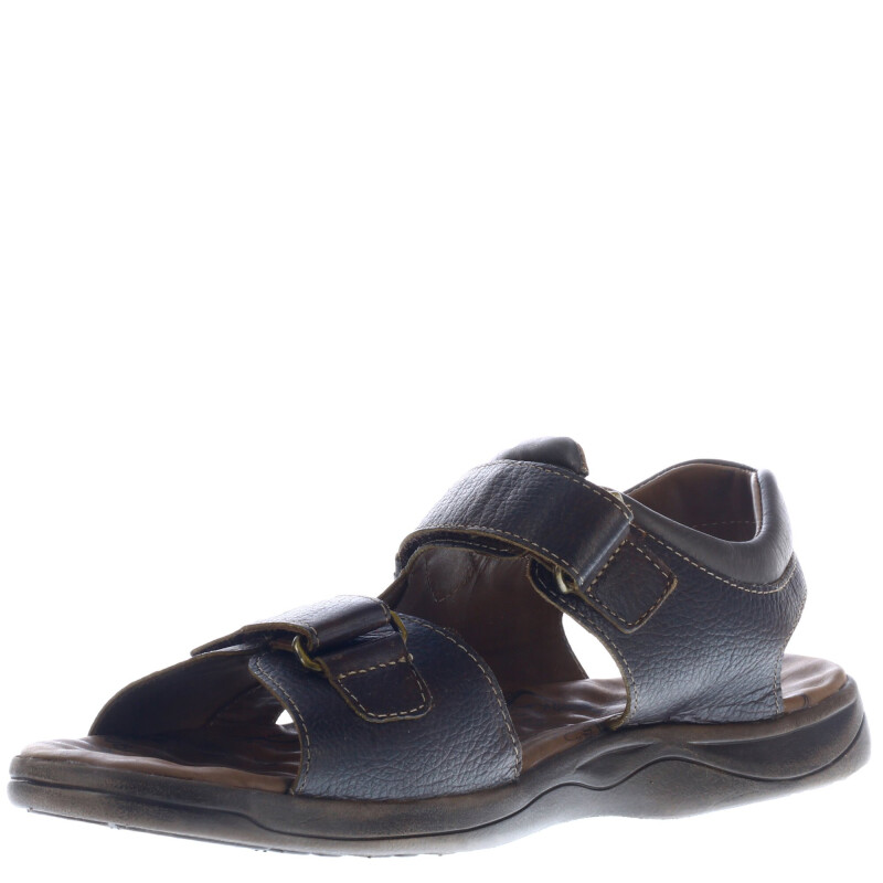 Sandalias de Hombre Freeway Casual c/Velcro Marrón