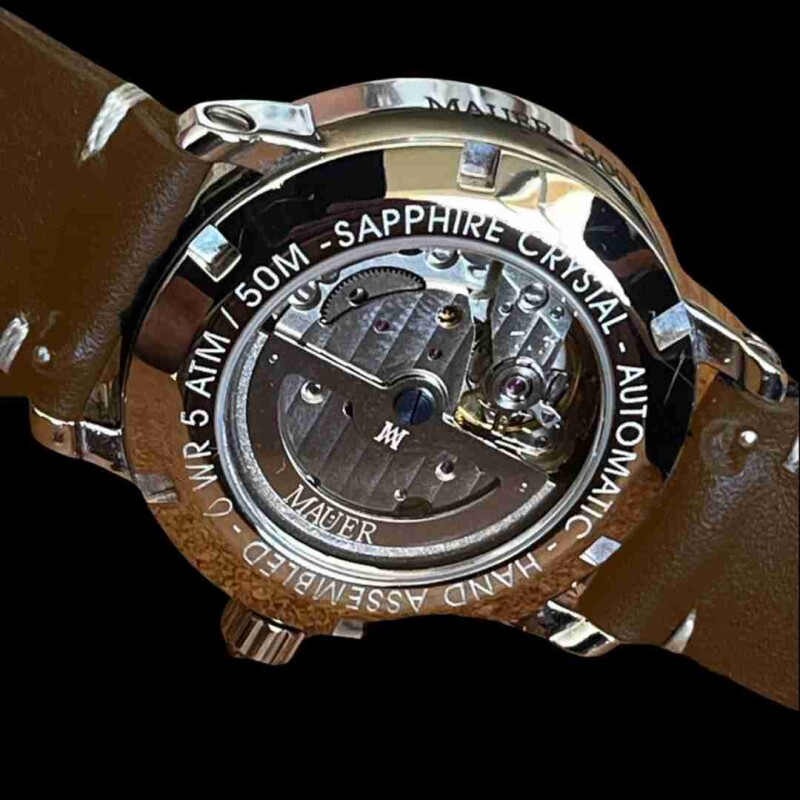 Reloj Mauer Stealth 36 mm Leather
