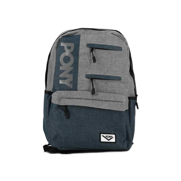 QUEENS 142 - PONY GRIS/AZUL