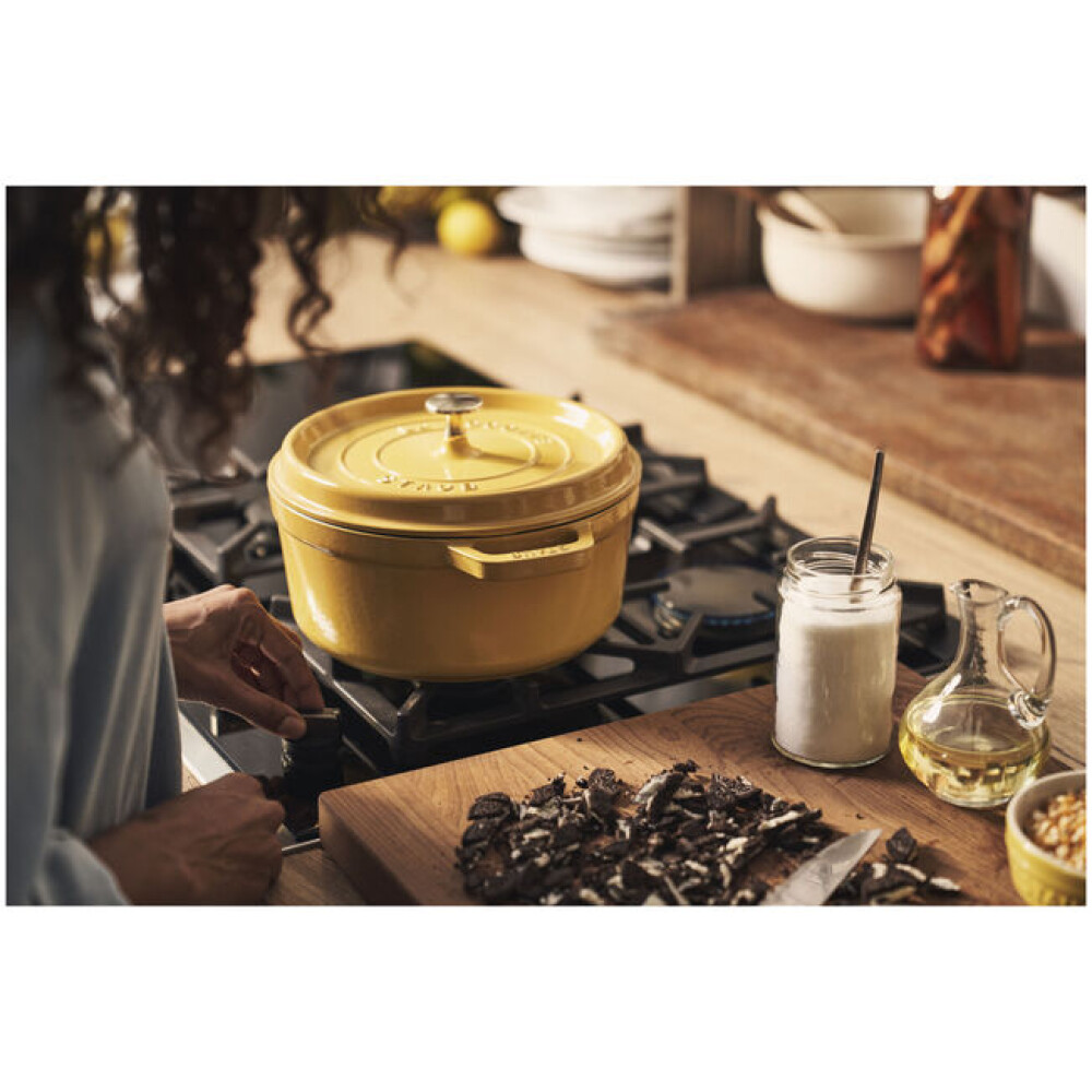 STAUB COCOTTE 5,25L 26CM CITRON STAUB COCOTTE 5,25L 26CM CITRON