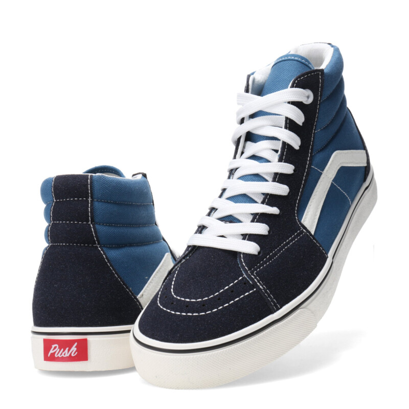 Championes Unisex Push Palmira Azul