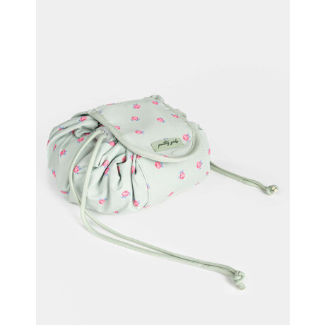 Portacosméticos Flores Estampado Flores