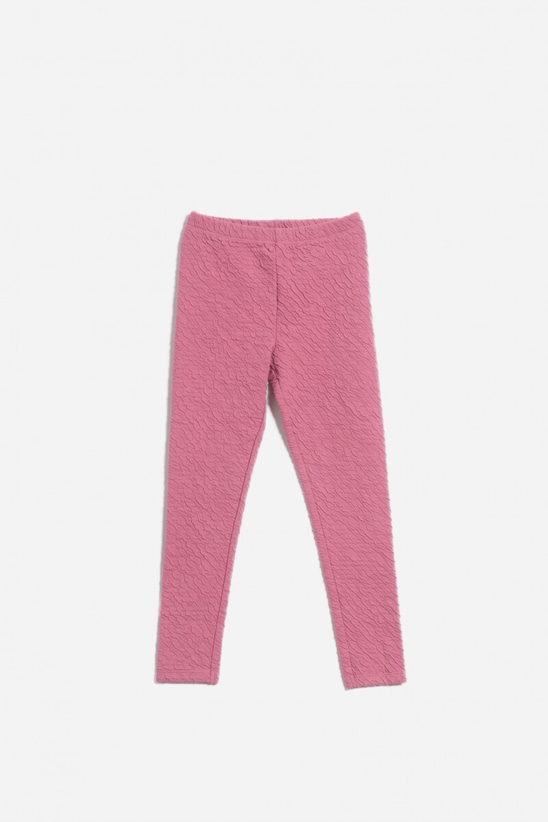 Legging con textura ROSA