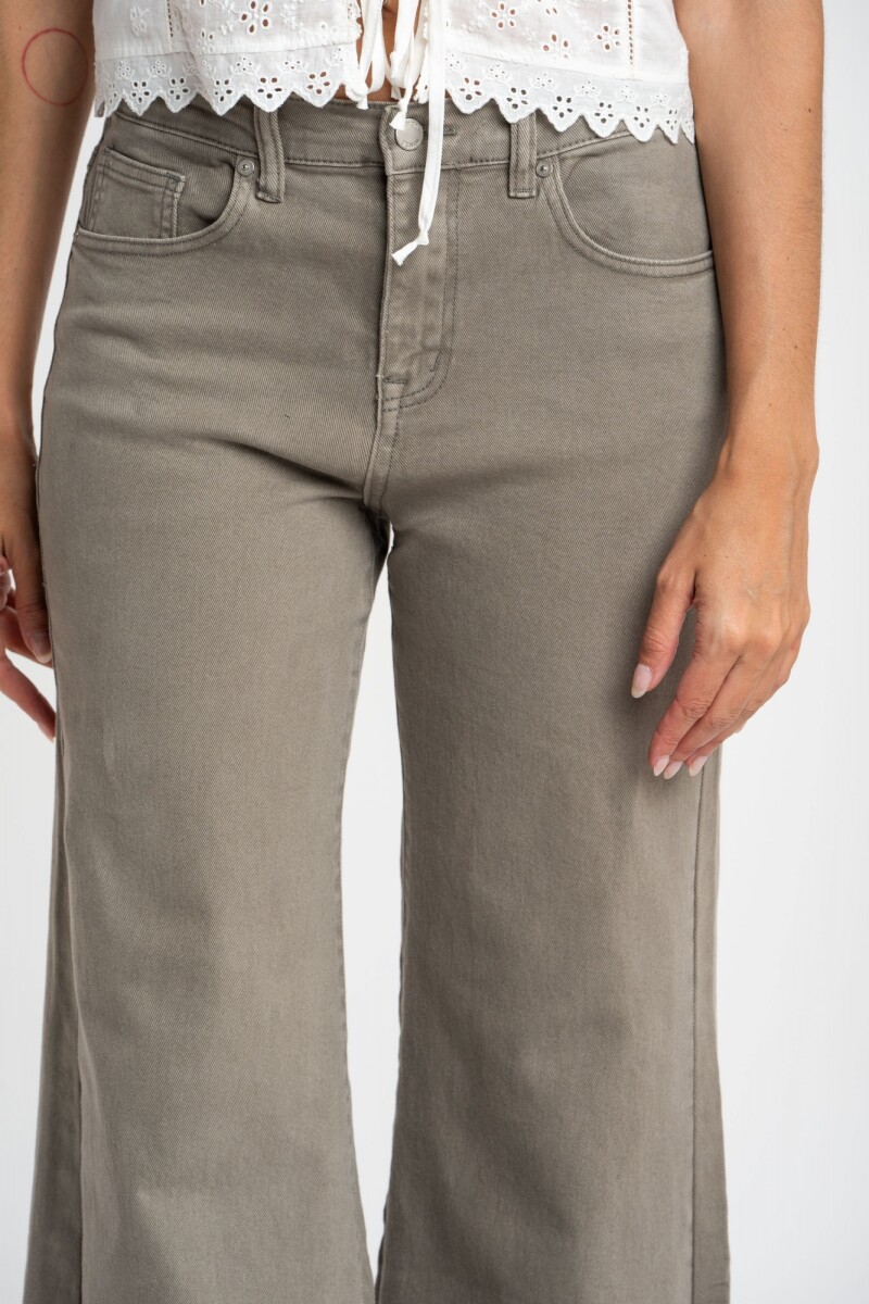 Jean Flared Wide Leg Topo