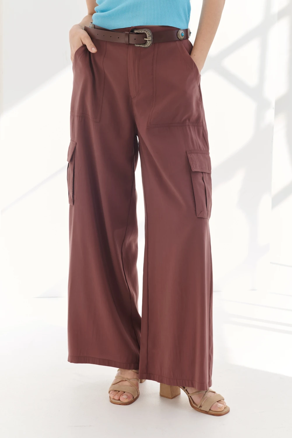 PANTALON EMILY bordo 2