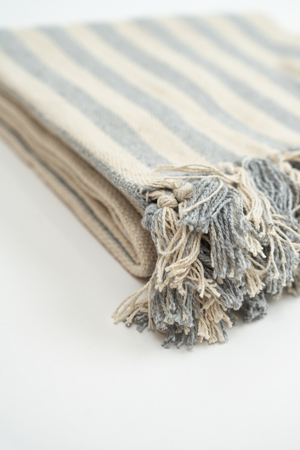 Manta Moscú Gris Melange