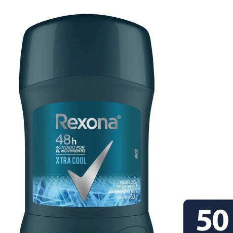 REXONA DESODORANTE EN BARRA XTRA COOL 50gr REXONA DESODORANTE EN BARRA XTRA COOL 50gr