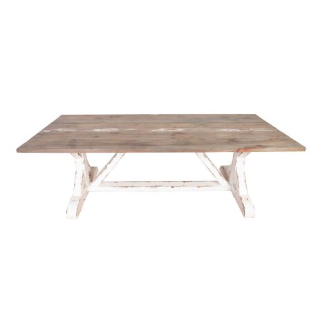 MESA DE COMEDOR PINO BLANCO EM02