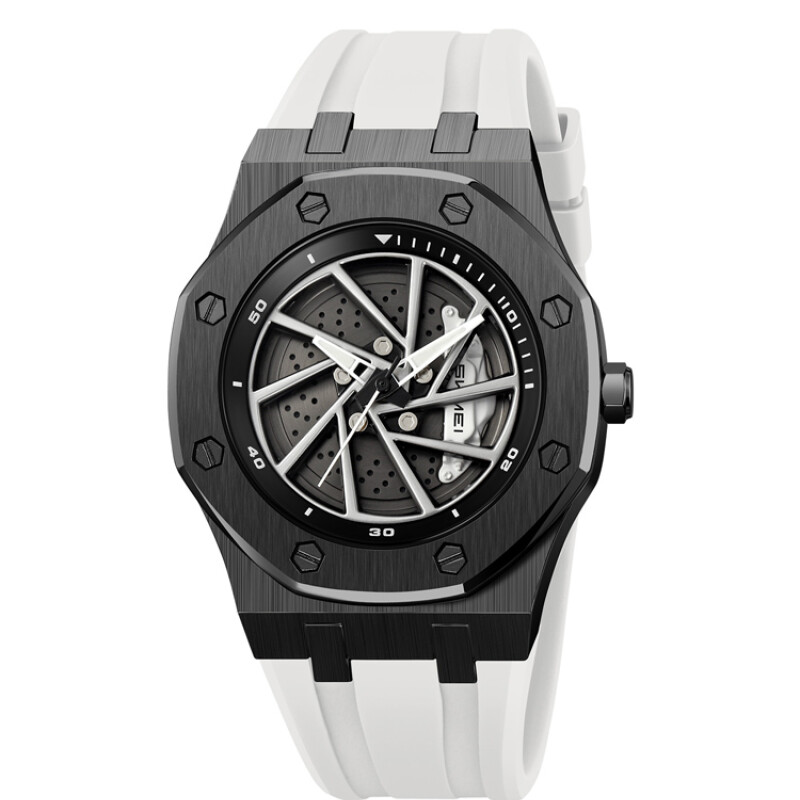 Reloj deportivo para hombre Skmei 2359PWT color blanco Blanco