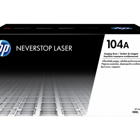 HP 104A - Negro - original - kit de tambor - para Neverstop Laser 1000a, 1000n, 1000w, MFP 1200a, MFP 1200n, MFP 1200nw, MFP 120 HP 104A - Negro - original - kit de tambor - para Neverstop Laser 1000a, 1000n, 1000w, MFP 1200a, MFP 1200n, MFP 1200nw, MFP 120