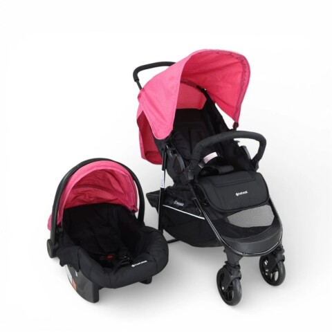 Coche Travel System ELORA TS + Baby Silla Bebesit Rosa Coche Travel System ELORA TS + Baby Silla Bebesit Rosa