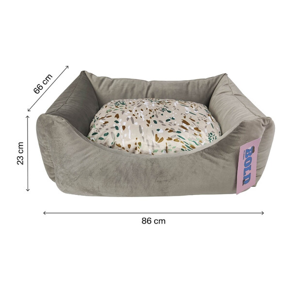 CAMA PARA PERROS BOLD GLOW GREEN SPECKLES 86X66X23CM CAMA PARA PERROS BOLD GLOW GREEN SPECKLES 86X66X23CM