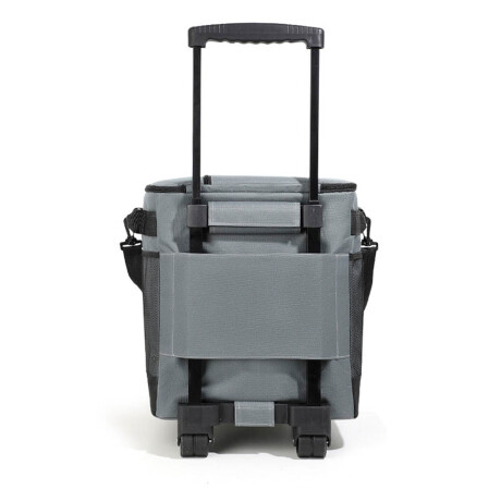 Conservadora Térmica 35l La Neverita Heladerita Carro Gris
