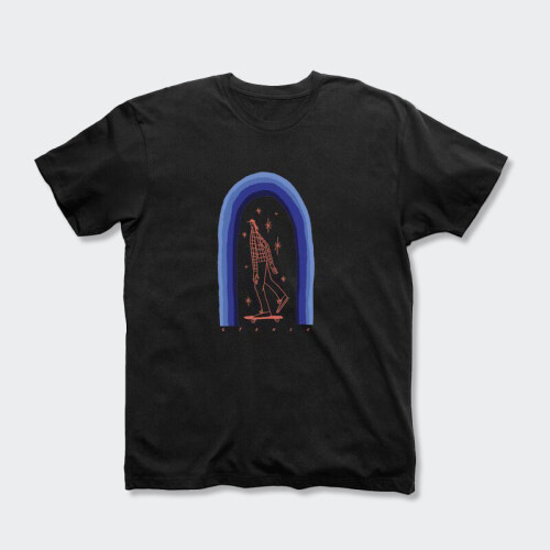 Remera Stance Vibes Negro