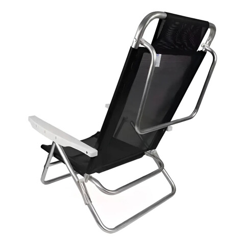 SILLA DE ALUMINIO PLEGABLE MOR SUMMER NEGRO 2155 SILLA DE ALUMINIO PLEGABLE MOR SUMMER NEGRO 2155