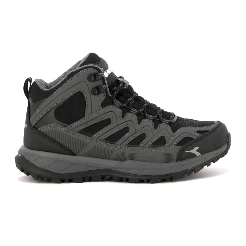 Champion Diadora Hiking Hombre Waterproof MID - Negro/Gris Negro-Gris