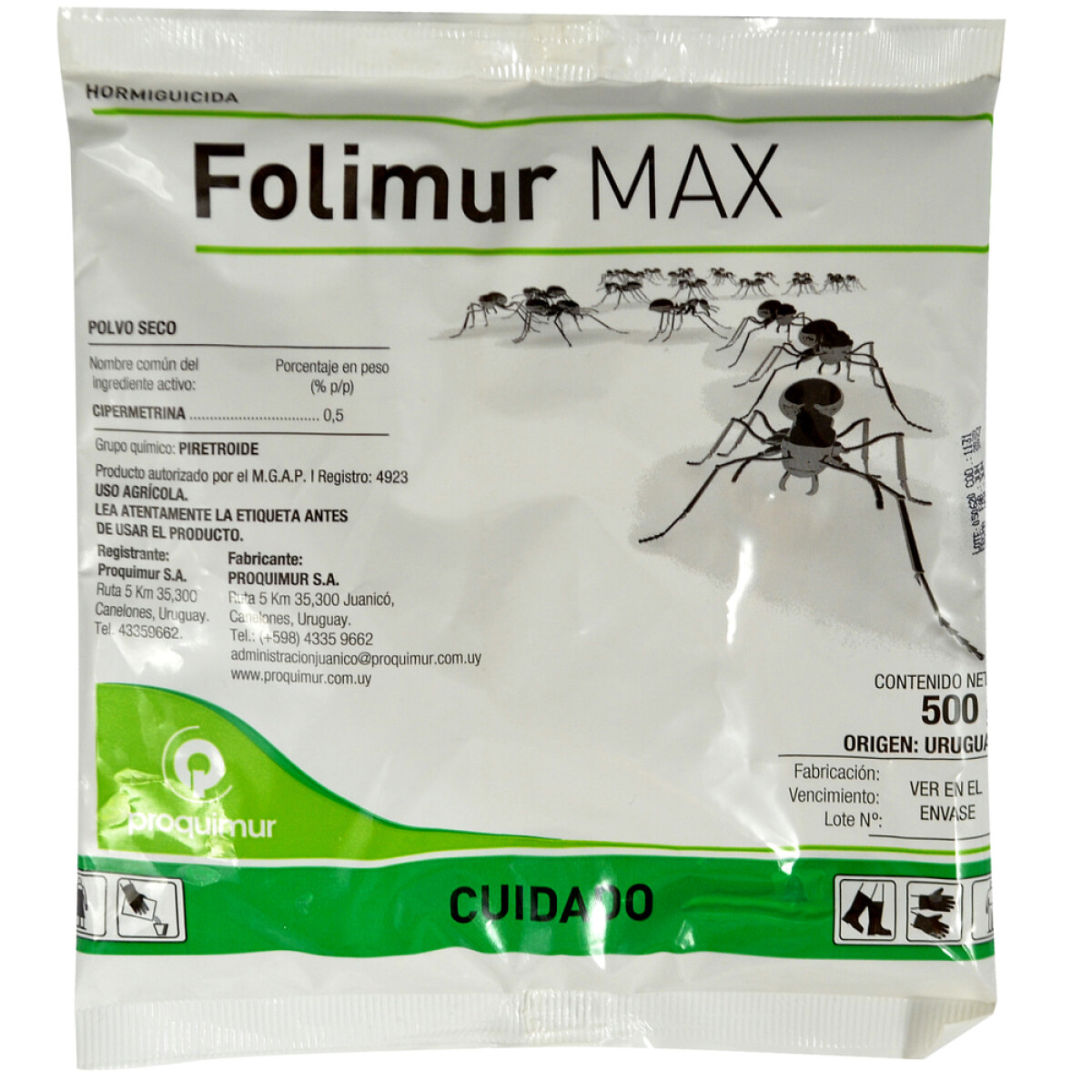 Hormiguicida en Polvo FOLIMUR - 500 g 