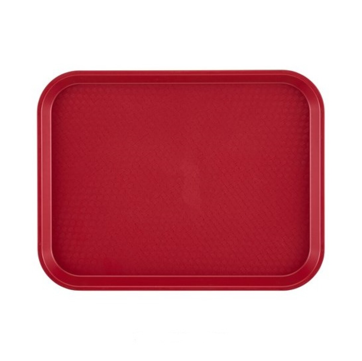Bandeja autoservicio rojo 35 x 45 cm. 