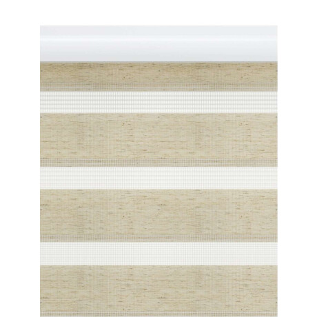 Cortina Enrollable Doble Alsten 100X250Cm Natural
