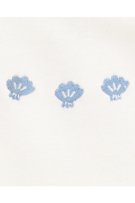 Set tres piezas, short y musculosa de jersey arrugado, más body de algodón Sin color