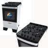 COCINA ENXUTA CENXV 27542W 4H Mesada VIDRIO s/Gas -BLANCA Sin color