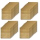 40 Placas Revestimiento Pared Autoadhesiva 70x77cm Promo X40 Madera Marrón