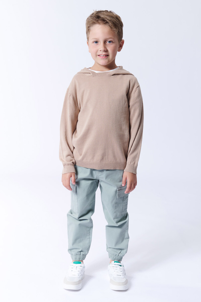 Canguro punto liviano Beige
