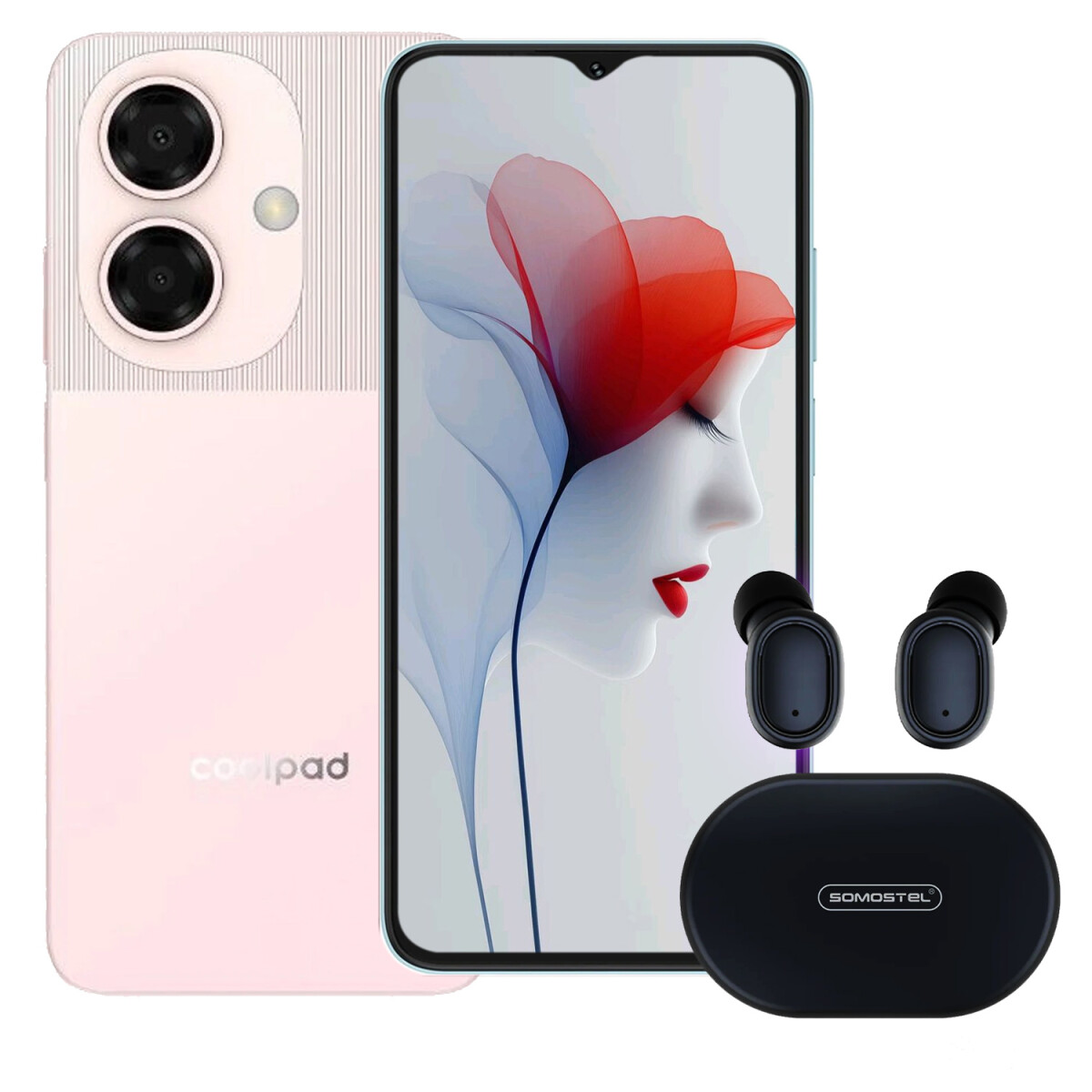 Celular Coolpad Cp12 Neo 10gb (4+6)ram 128gb 4g + Regalo - ROSA 