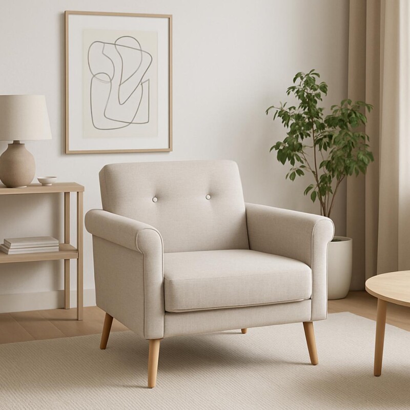 Butaca Agnes Beige Butaca Agnes Beige