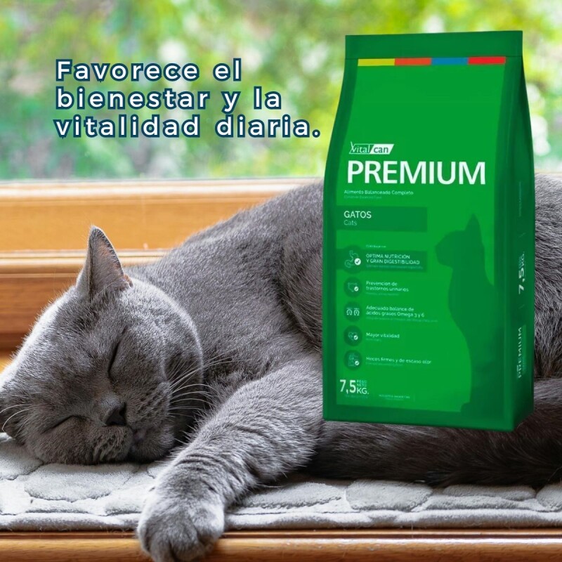 VITAL CAN PREMIUM GATO ADULTO 7.5 KG VITAL CAN PREMIUM GATO ADULTO 7.5 KG