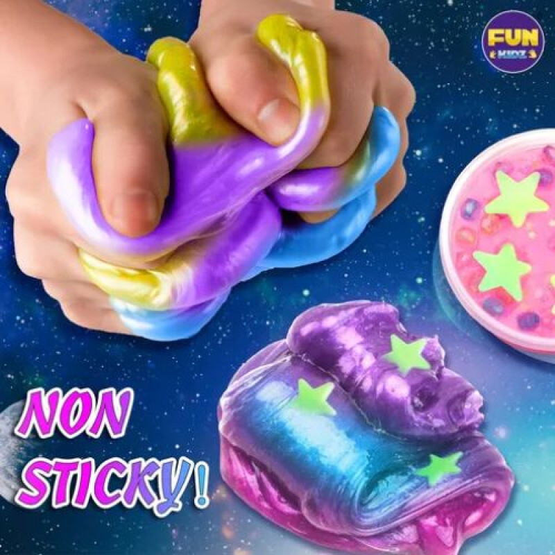 Kit slime con accesorios - Galaxia Kit Slime Con Accesorios - Galaxia