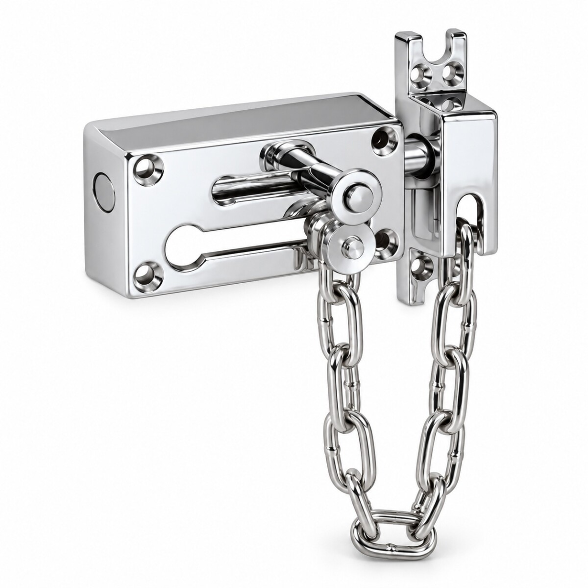 CADENA DE SEGURIDAD CROMADA-BLISTER- HERMEX PACA-3 - N/a 