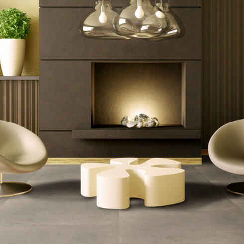 CERÁMICA PARA PISO CONCRETO GRIS PEI IV 61X61 GAMAS DE GRIS
