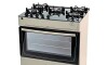 Cocina A Gas - James 5 Hornallas Mesasda Vidrio C 695 V Titanium