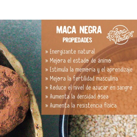 Maca Negra 200g Terra Verde Maca Negra 200g Terra Verde