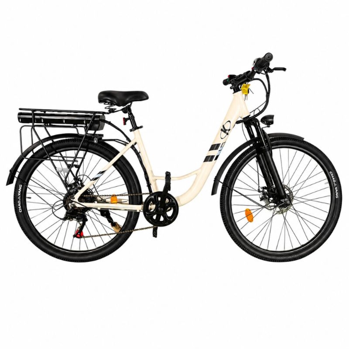BICICLETA ELECTRICA R.26 NEO COBRA - CREMA 
