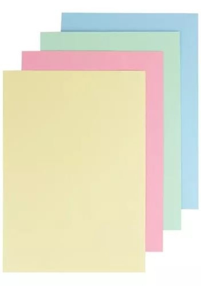 Cartulina Colores Pastel A4 180G x10 