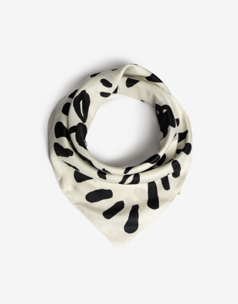 Pañuelos Raso Estampados Varios: Animal Print/Rayado/Flores Pañuelo Estampado - Combinacion Bicolor