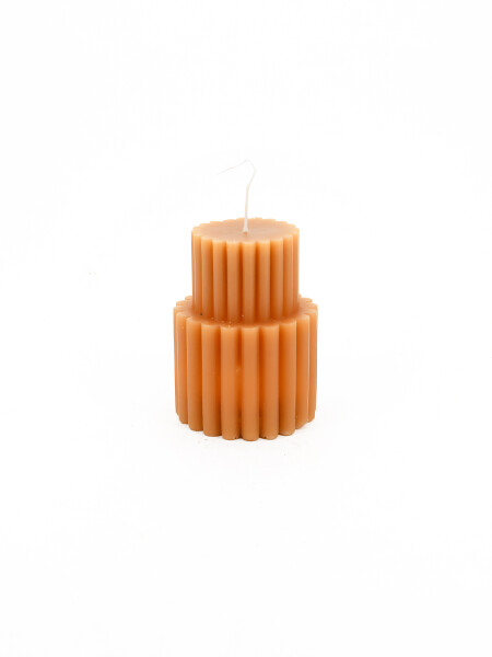 VELA CILINDRO BEIGE