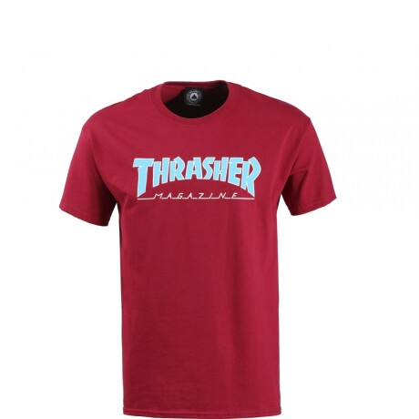 Remera Outlined Thrasher - Bordó Remera Outlined Thrasher - Bordó