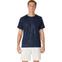 Polo Tenis Game All Over Print Ss Top Hombre Midnight